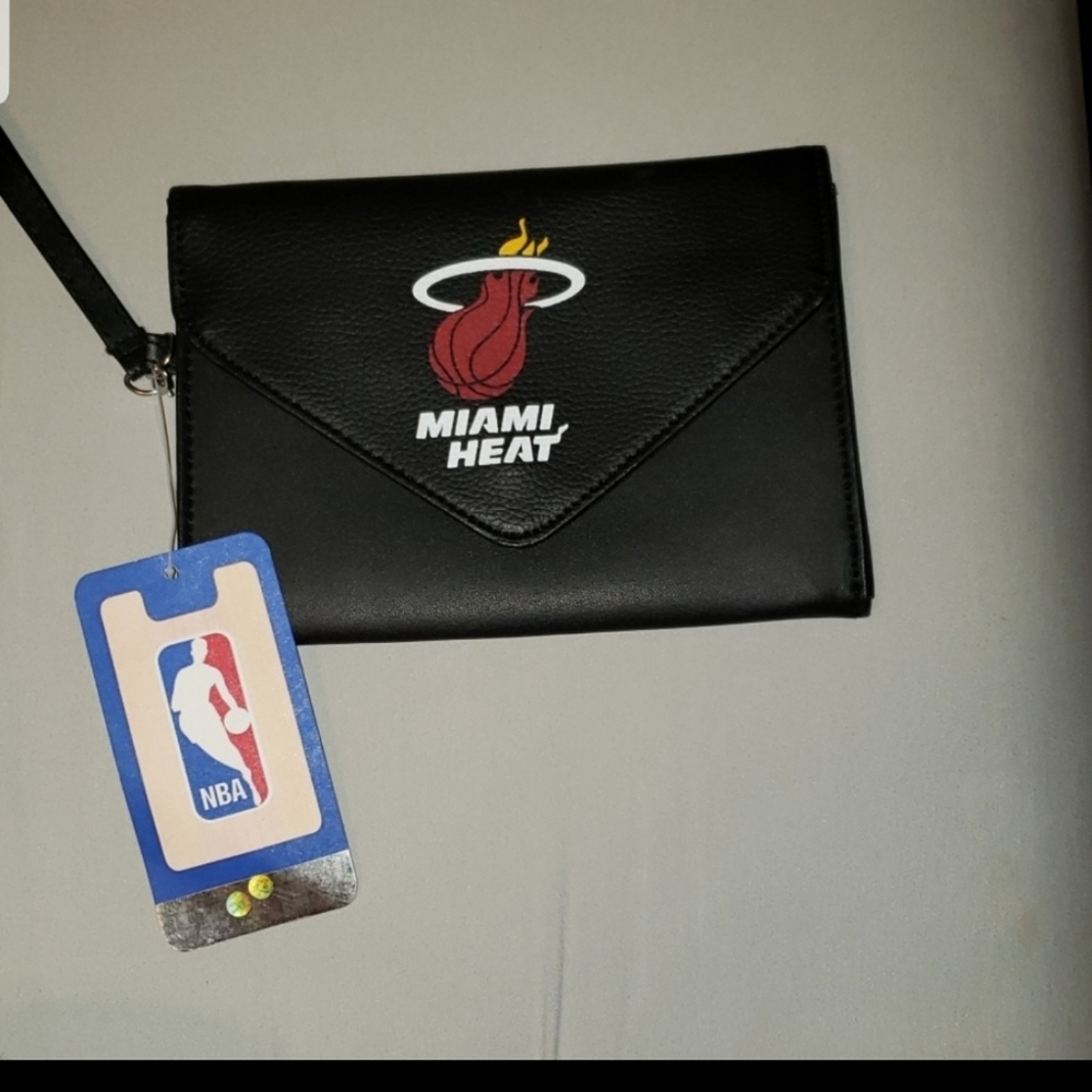 Women's Miami Heat Black Gibson Clutch